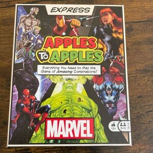 Apples To Apples Express Marvel Mattel Card Game ~ NEW